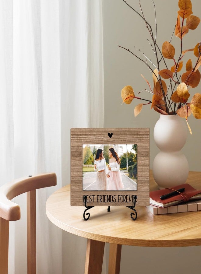 LWBEO Friends Picture Frame, Birthday Gifts Friendship Gifts for Men Women, 4x6 Photo Frame with Stand for Desktop -45 - Image 3